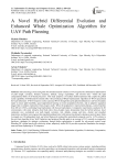 A Novel Hybrid Differential Evolution and Enhanced Whale Optimization Algorithm for UAV Path Planning