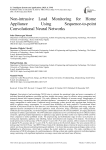 Non-intrusive Load Monitoring for Home Appliance Using Sequence-to-point Convolutional Neural Networks