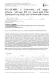 FED-SCADA: A Trustworthy and Energy-efficient Federated IDS for Smart Grid Edge Gateways Using SNNs and Differential Evolution