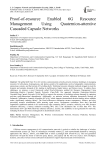 Proof-of-resource Enabled 6G Resource Management Using Quaternion-attentive Cascaded Capsule Networks