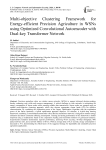Multi-objective Clustering Framework for Energy-efficient Precision Agriculture in WSNs using Optimized Convolutional Autoencoder with Dual-key Transformer Network