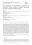 An Explainable AI Framework for Lung Cancer Detection Using Crested Porcupine Optimized Channel-Attention Inceptionresnet