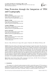 Data Protection through the Integration of TPM and Cryptography