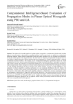 Computational Intelligence-Based Evaluation of Propagation Modes in Planar Optical Waveguide using PSO and GA