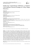 Employing Counterfactual Methods to Interpret Convolutional Network Findings in X-Ray Image Detection
