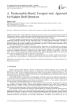 A Neutrosophic-Based Unsupervised Approach for Sudden Drift Detection