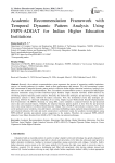 Academic Recommendation Framework with Temporal Dynamic Pattern Analysis Using FSPN-ADGAT for Indian Higher Education Institutions