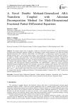 A Novel Double Mohand-Generalized ARA Transform Coupled with Adomian Decomposition Method for Multi-Dimensional Fractional Partial Differential Equations