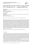 Automated Brain Tumor Detection Using Hybrid CNN - Models from T1 – weighted MRI Scans