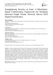Strengthening Security in Iomt: A Blockchain-Based Cybersecurity Framework for Similarity Directed Graph Neural Network Driven ECG Signal Classification