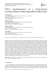 FPGA Implementation of a Fault-tolerant Encryptor Based on Reconfigurable Fredkin Gates