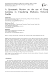 A Systematic Review on the use of Deep Learning in Classifying Malicious Network Traffic