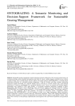 ONTOGRAZING: A Semantic Monitoring and Decision-Support Framework for Sustainable Grazing Management