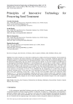 Principles of Innovative Technology for Presowing Seed Treatment