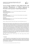 Text-to-Image Synthesis Using MoCoGAN with Attention Mechanisms: A Unified Approach to Semantic and Dynamic Visual Representation