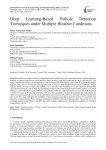 Deep Learning-Based Pothole Detection Techniques under Multiple Weather Conditions