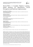 Sketic-FPGA: A Complete Machine Learning-Based Platform for Hand-Drawn Circuit Recognition and Hardware Implementation