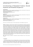 Crowdsourcing in Educational Contexts: Growth Dynamics and Scientific Perspectives
