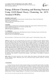 Energy-Efficient Clustering and Routing Protocol Using GAN-Based Fuzzy Clustering for AUV-Assisted UWSNs
