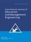 Cover page and Table of Contents. Vol. 16 No. 4, 2026, IJEME