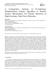 A Comparative Analysis of Evolutionary Metaheuristics: Genetic Algorithm vs. Particle Swarm Optimization for Feature Selection in High-Accuracy Fake News Detection