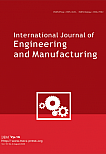 4 vol.16, 2026 - International Journal of Engineering and Manufacturing