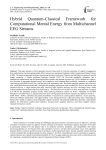 Hybrid Quantum-Classical Framework for Computational Mental Energy from Multichannel EEG Streams