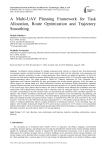A Multi-UAV Planning Framework for Task Allocation, Route Optimization and Trajectory Smoothing