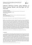 Intrusion Detection System using Stacking of Deep Learning Models with Bte-Lgbm for IoT Networks