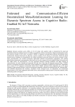 Federated and Communication-Efficient Decentralized Meta-Reinforcement Learning for Dynamic Spectrum Access in Cognitive Radio–Enabled 5G IoT Networks