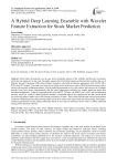 A Hybrid Deep Learning Ensemble with Wavelet Feature Extraction for Stock Market Prediction