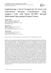 Implementing a Novel Framework for Focal and Generalized Epilepsy Classification using Adaptive VAE with Dense Bi-GRU through Multimodal Data-guided Feature Fusion