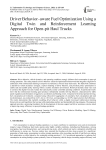 Driver Behavior–aware Fuel Optimization Using a Digital Twin and Reinforcement Learning Approach for Open-pit Haul Trucks
