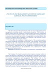 Politics in the Management Accounting Farms and Essential for Its Improvement