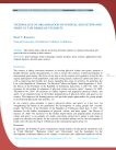 Technology of organization of physical education and sport at the desire of students