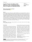 Turkish teacher candidates’ self efficacies to use listening strategies scale: a validity and reliability study