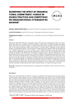 Examining the effect of organisational com-mitment, human resource practices and competence on organisational citizenship behaviour