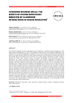 Acquiring business skills: the effects of system expectancy mediated by classroom interactions in online education
