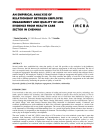 An empirical analysis of relationship between employee engagement and quality of life: evidence from health care sector in Chennai