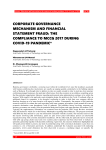 Corporate governance mechanism and financial statement fraud: the compliance to MCCG 2017 during COVID-19 pandemic