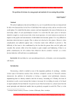 The problem of deviance in young people and methods of overcoming this problem