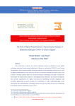 The Role of Digital Transformation in Supporting the Strategy of Institutions during the COVID-19 Crisis in Algeria