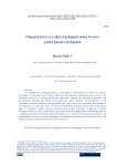 Pedagogical process as a subject of pedagogical modern discourse: problem innovative developments