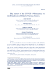 The Impact of the COVID-19 Pandemic on the Conditions of Elderly Nursing Homes