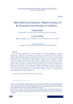 Aftermath and Analysis: Repercussions of the Russian Intervention in Ukraine