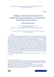 Bullying in the School Environment (A Comparative Approach between Concepts and Intervention Mechanisms)