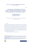 Contributions of the Qandousi Zawiya in Qanadsa in Establishing the Religious, Cultural, and Social Identity in Southwestern Algeria