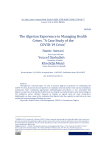 The Algerian Experience in Managing Health Crises. “A Case Study of the COVID-19 Crisis”