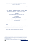 The Impact of Transitional Justice after Non-International Armed Conflicts