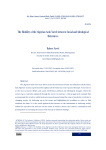 The Mobility of the Algerian Arab Novel Between Social and Ideological References